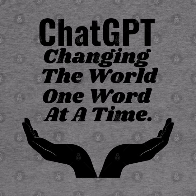 ChatGPT Changing the world one word at a time by Aspectartworks